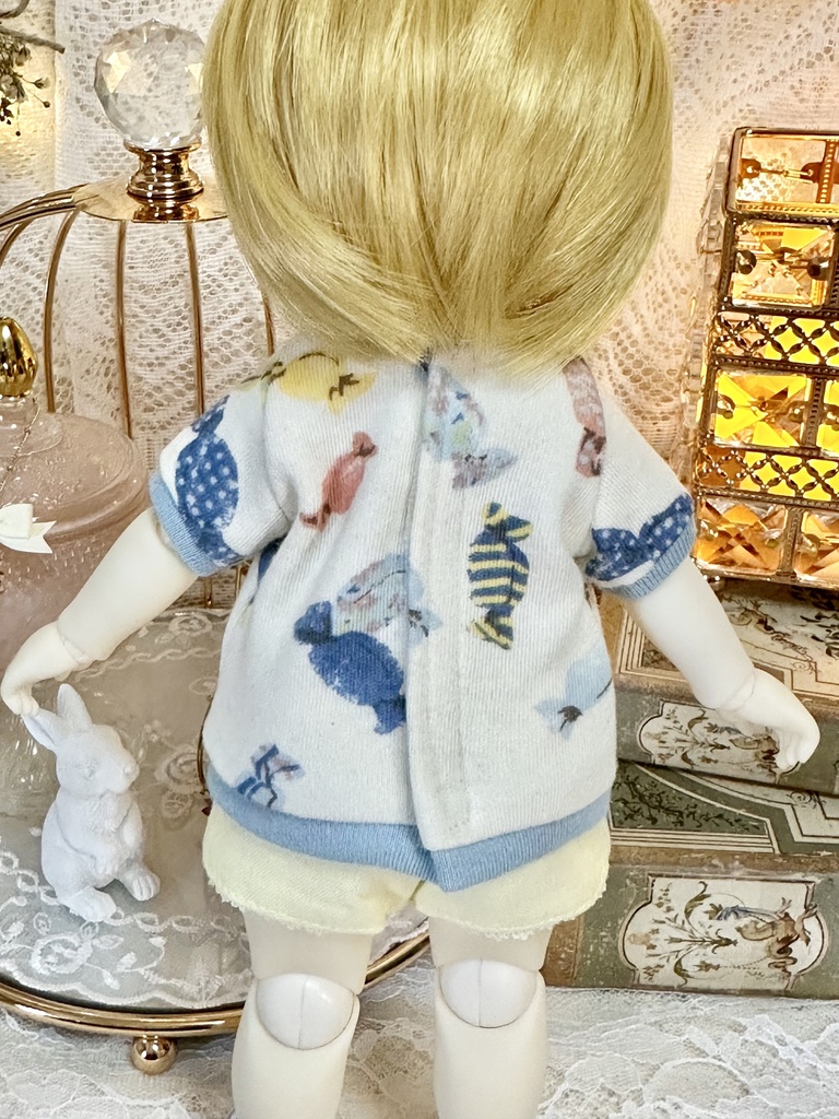 【1/6 TinyFox】キャンディー柄Tシャツ