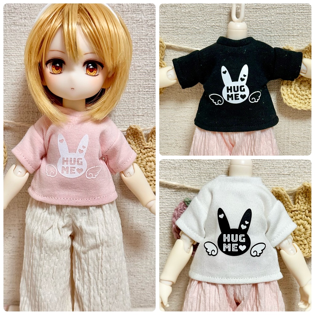 【1/6 TinyFox】ウサロゴTシャツ