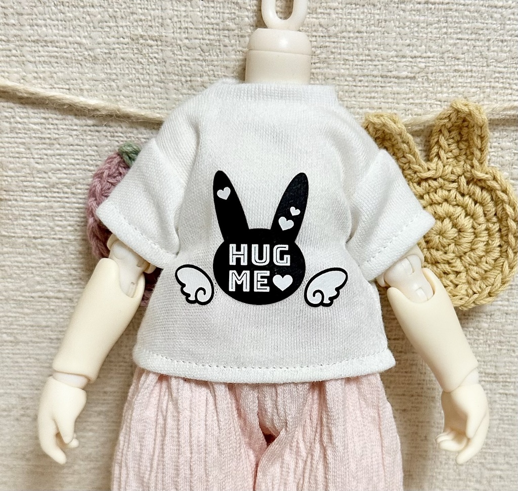 【1/6 TinyFox】ウサロゴTシャツ