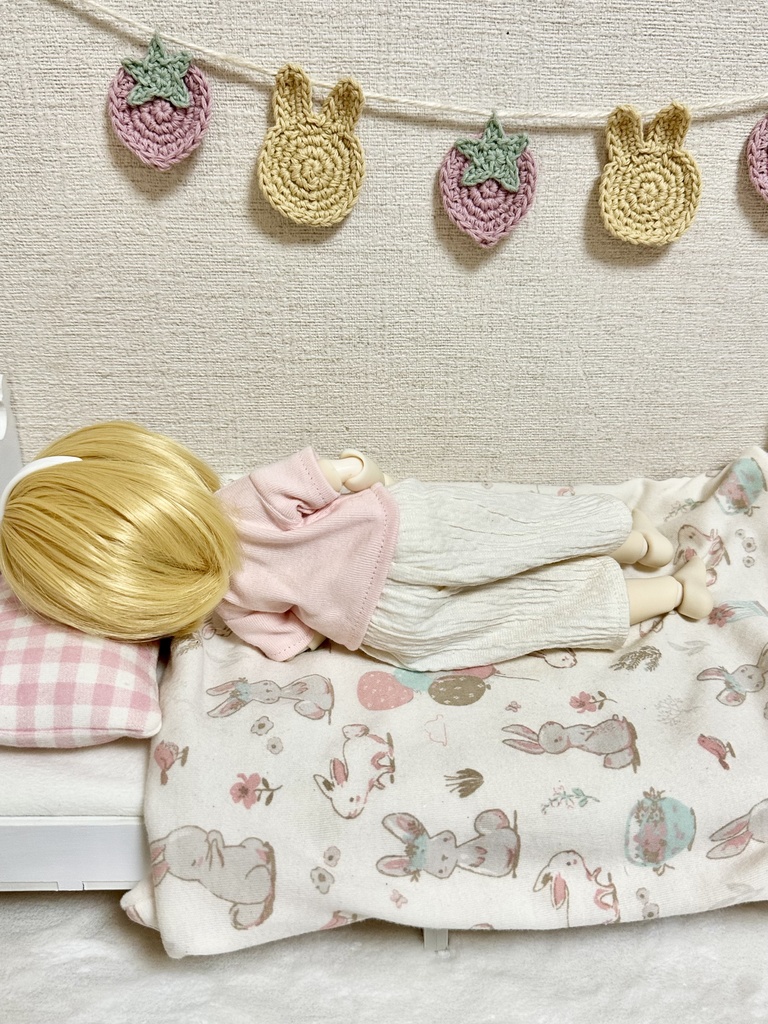 【1/6 TinyFox】ワイドパンツ(薄手シャーリング)