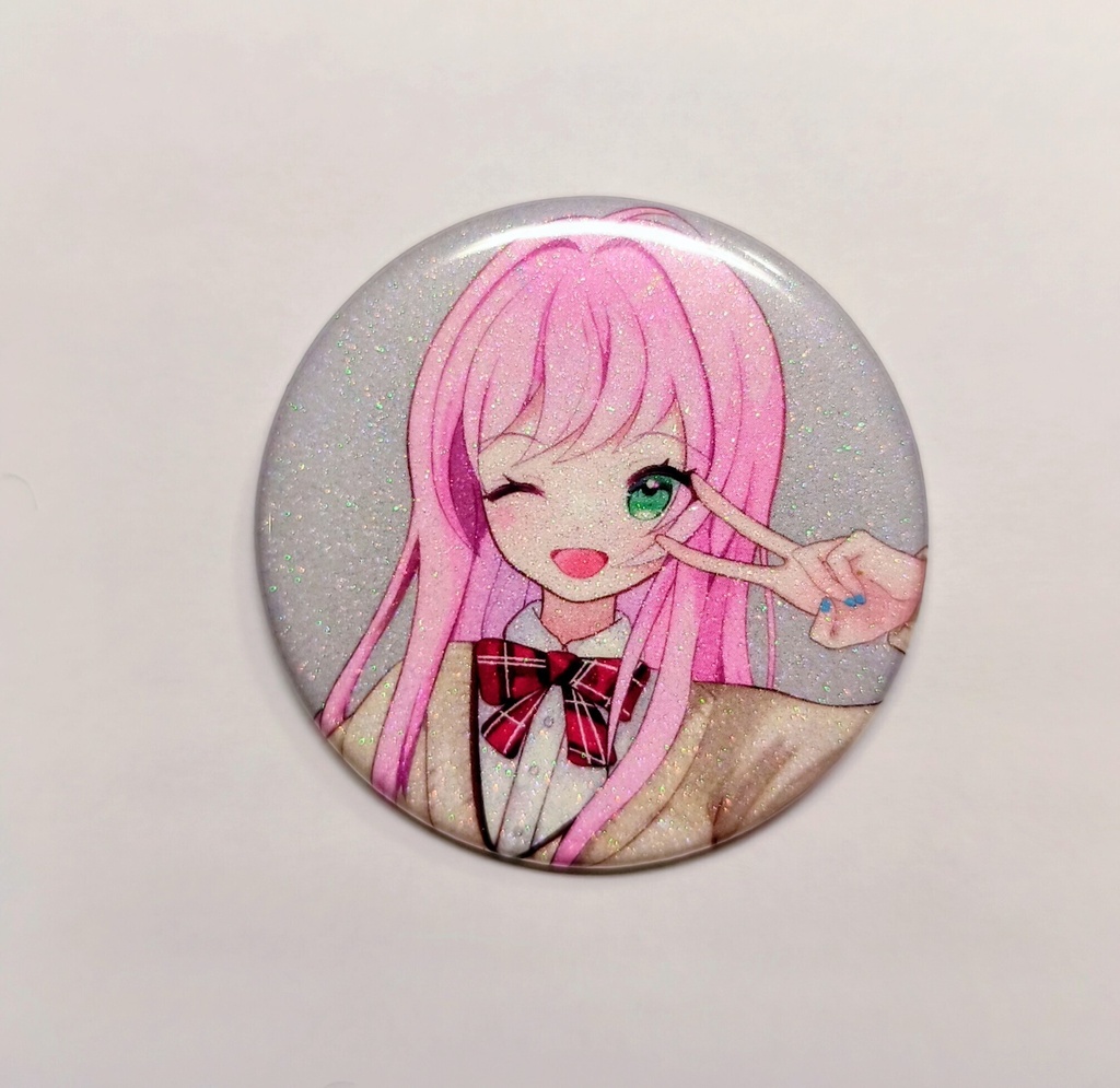 【匿名配送】ミニアクスタ＋缶バッジ