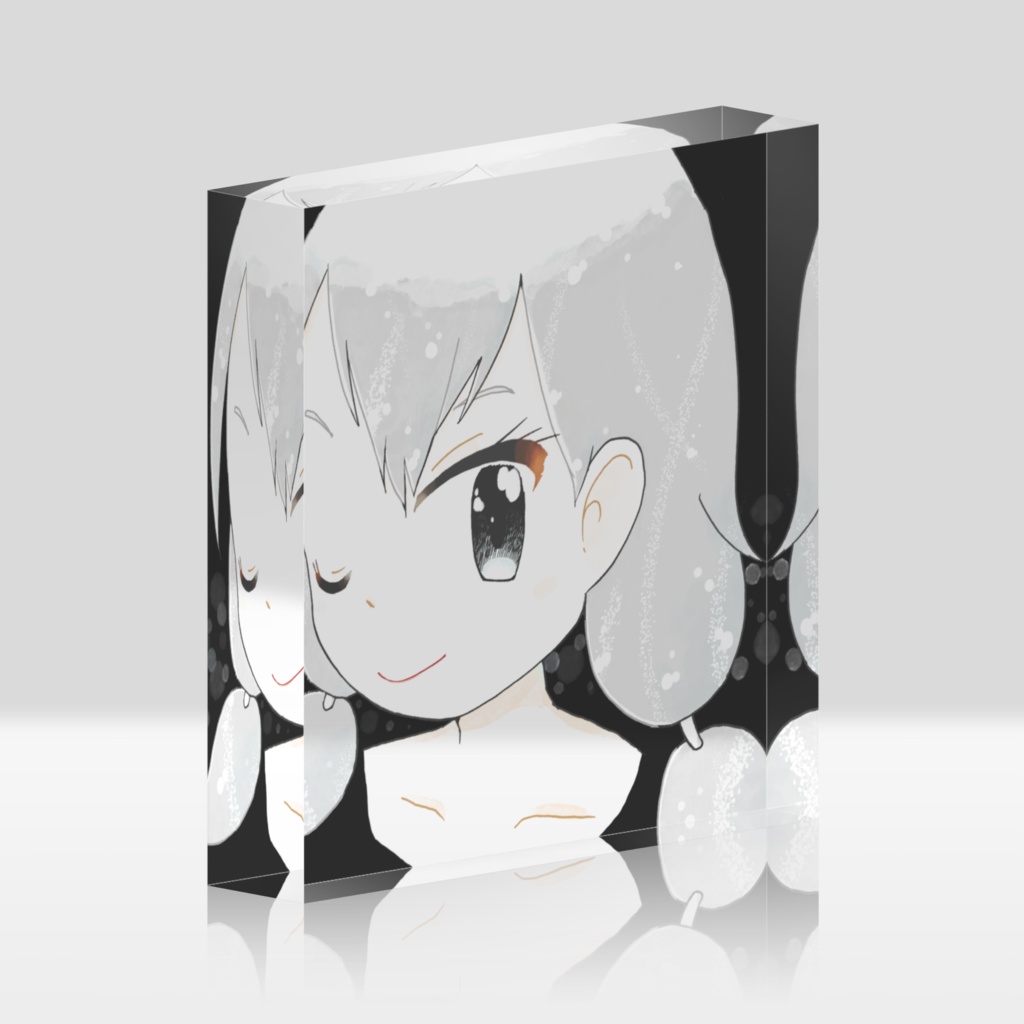 『ホワイトソーダ』アクリルブロック