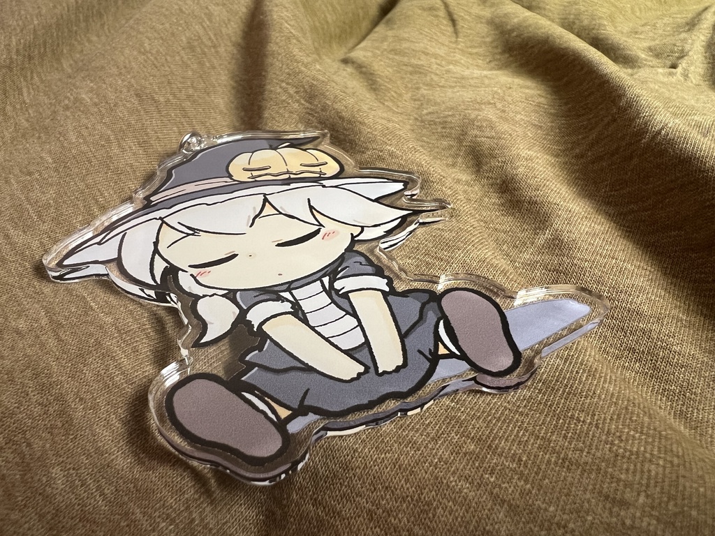 アクリルキーホルダー すやすやしろんちゃん