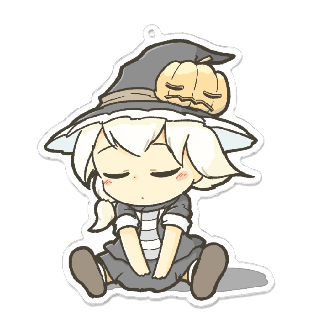 アクリルキーホルダー すやすやしろんちゃん