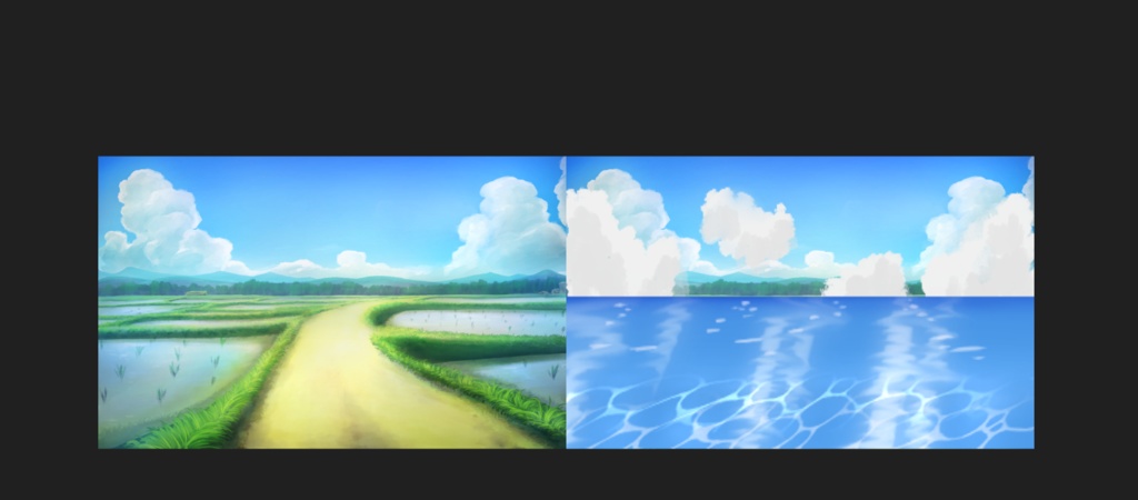 即席海景色フィルタ