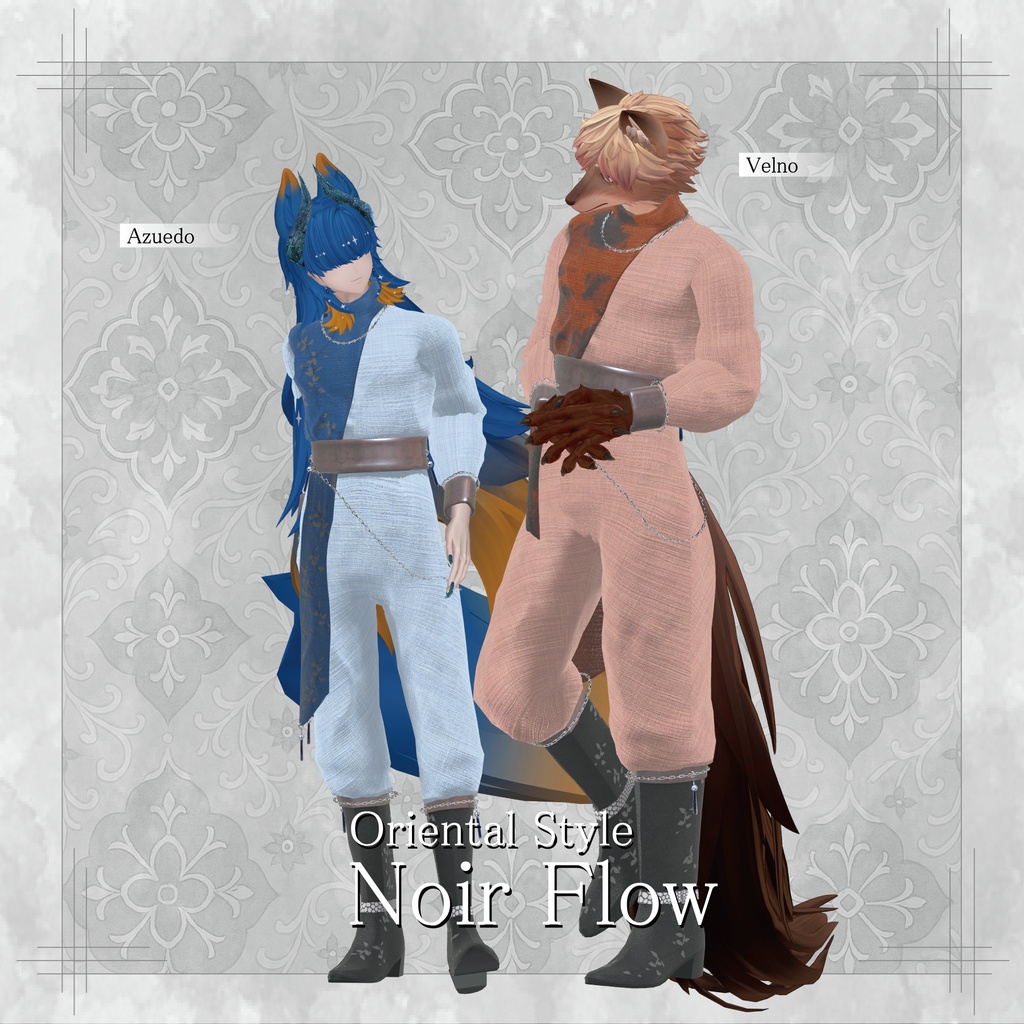 【VRC衣装】Noir Flow