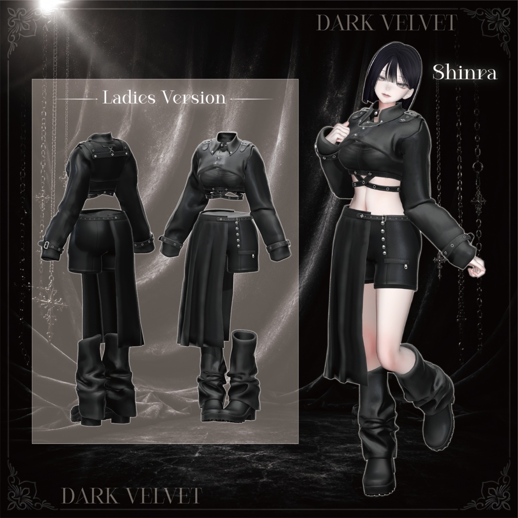 6/28〜 50%OFFセール💰DARK VELVET【24アバター対応】【YMファンメイド】