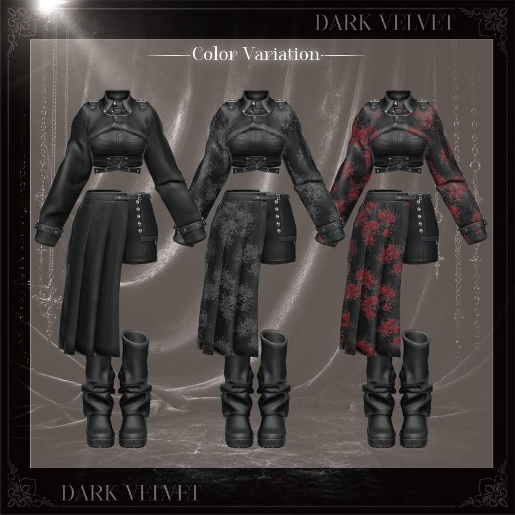 6/28〜 50%OFFセール💰DARK VELVET【24アバター対応】【YMファンメイド】