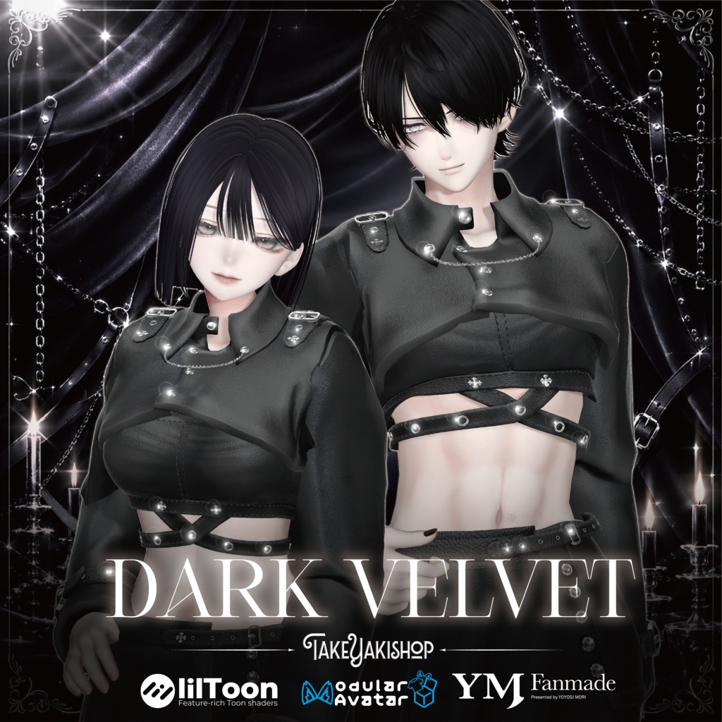 6/28〜 50%OFFセール💰DARK VELVET【24アバター対応】【YMファンメイド】