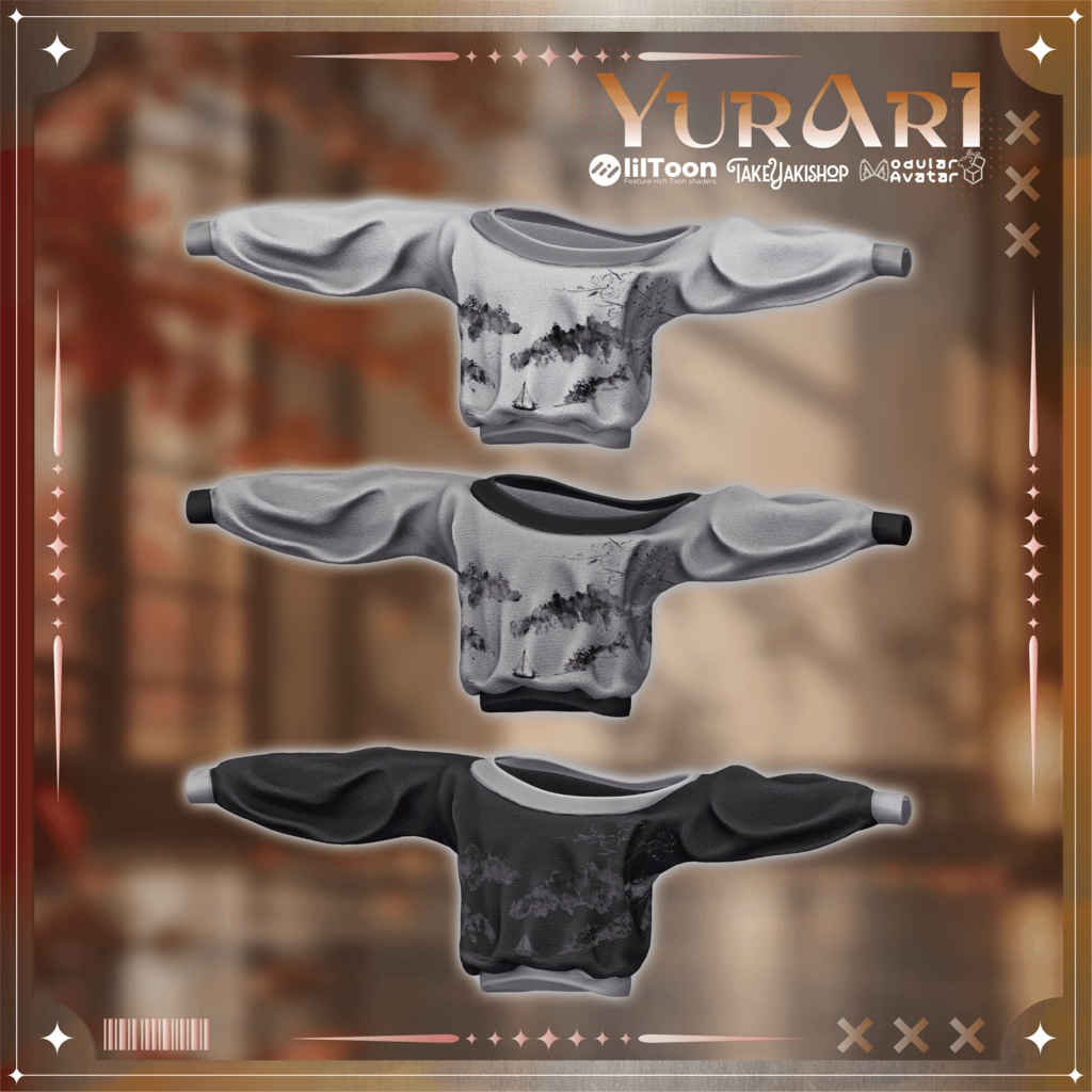 【~10/31 50%OFF】YURARI【15アバター対応】【YMファンメイド】