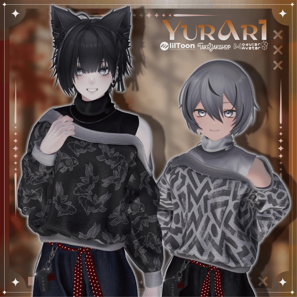 【~10/31 50%OFF】YURARI【15アバター対応】【YMファンメイド】