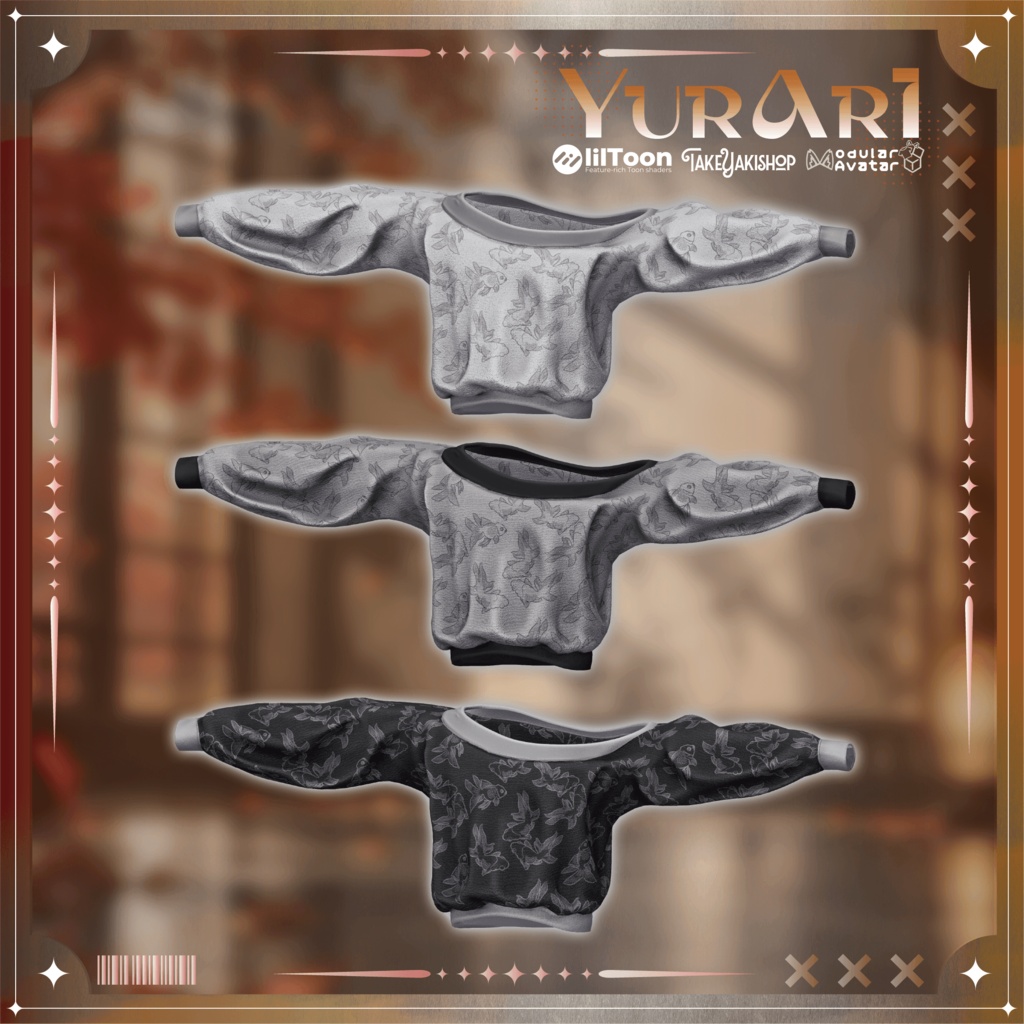 【~10/31 50%OFF】YURARI【15アバター対応】【YMファンメイド】
