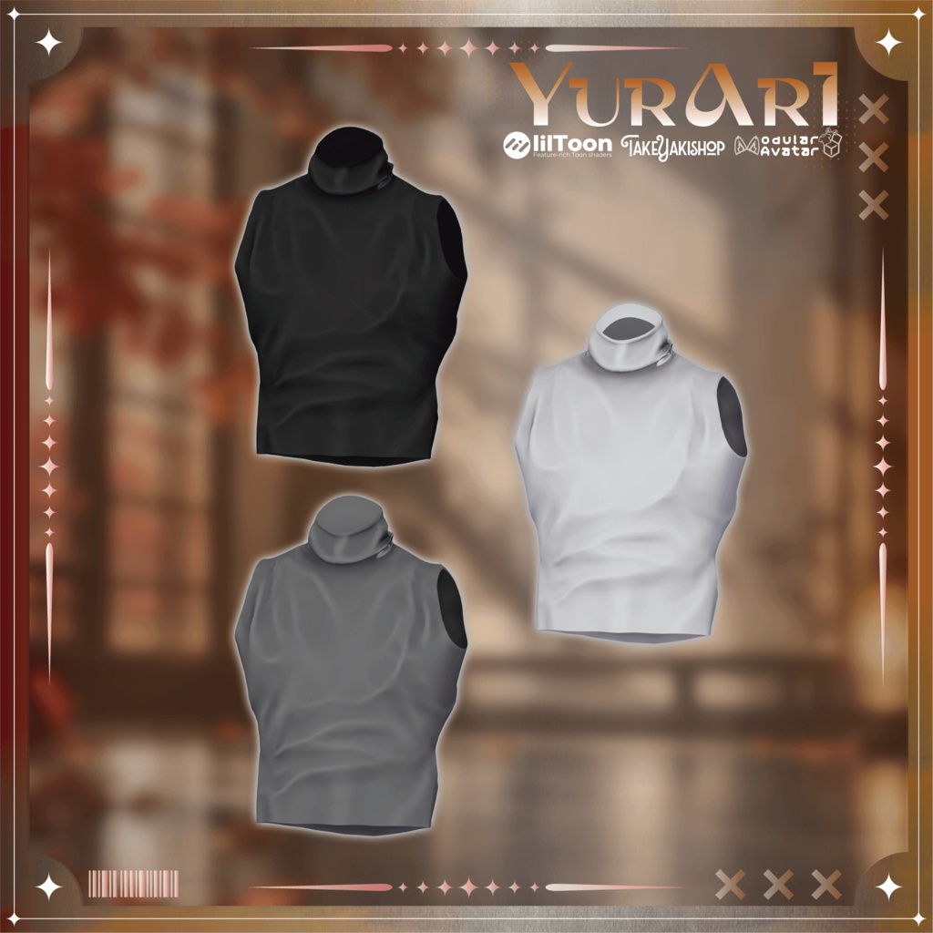 【~10/31 50%OFF】YURARI【15アバター対応】【YMファンメイド】