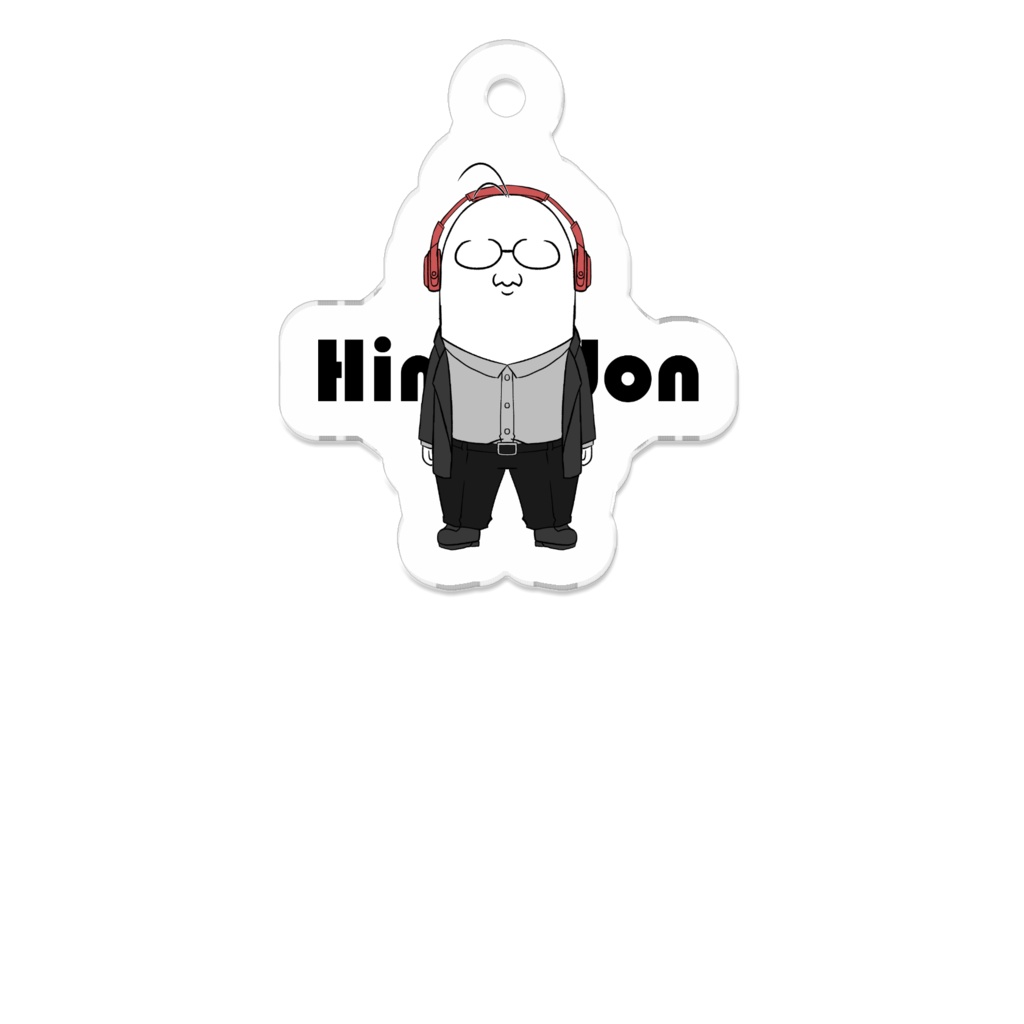 うどんさんアクリルキーホルダー