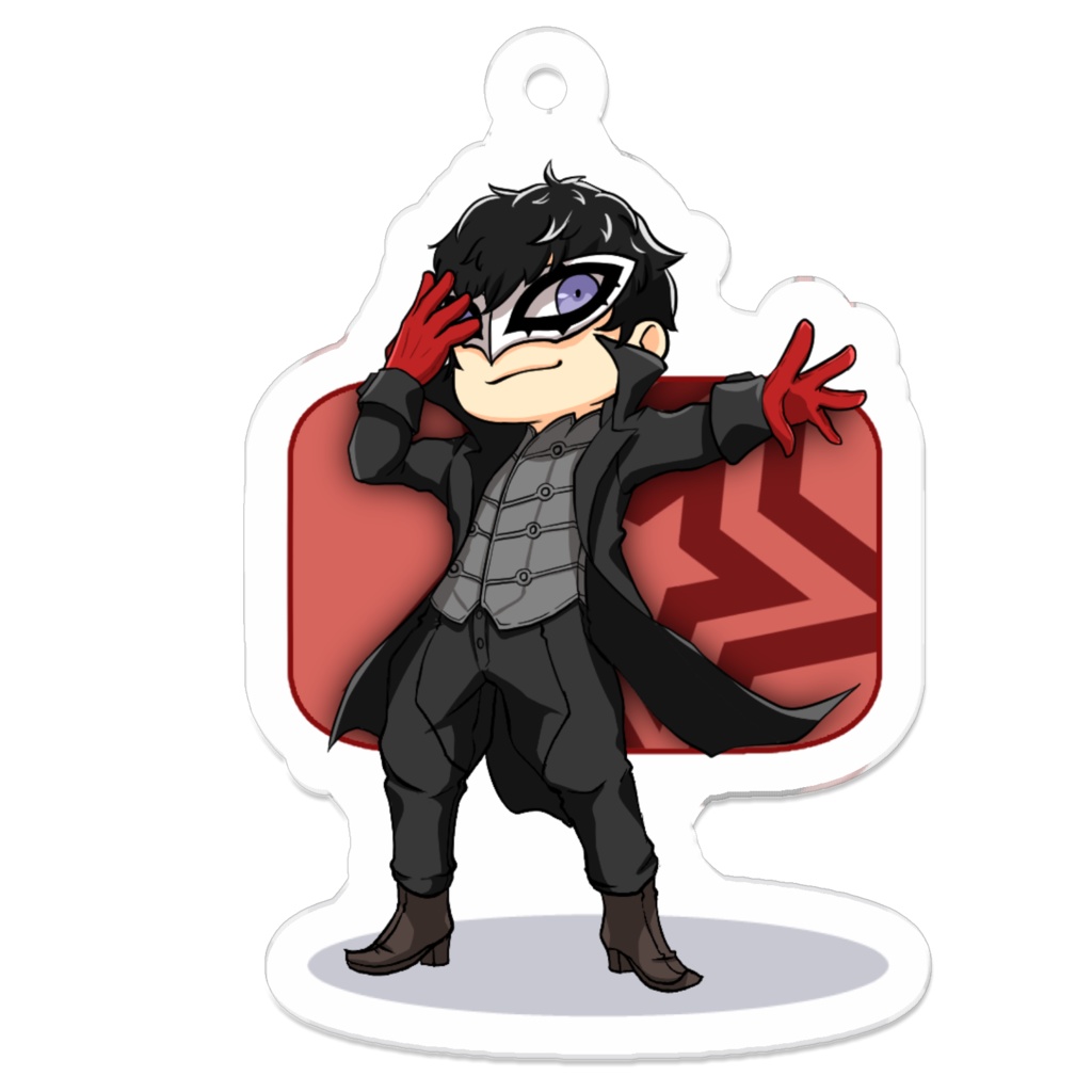 ペルソナ5　ジョーカー　アクリルキーホルダー