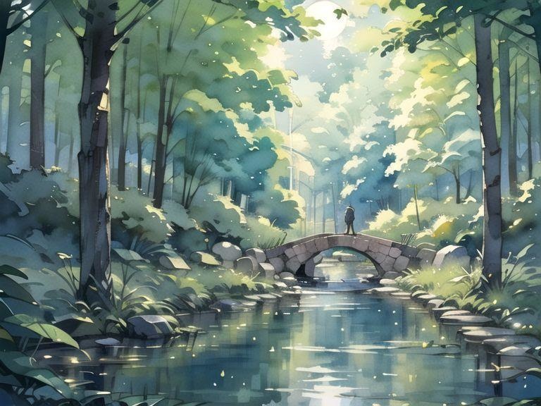 背景イラスト5枚セット 光の記憶 -夏のワンシーン-