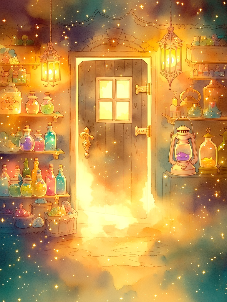 幻想魔法雑貨屋の背景素材集|TRPG・ゲーム制作向け(24枚)