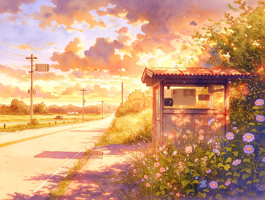 放課後の背景素材集|水彩風PNG背景 全37枚【商用利用OK】