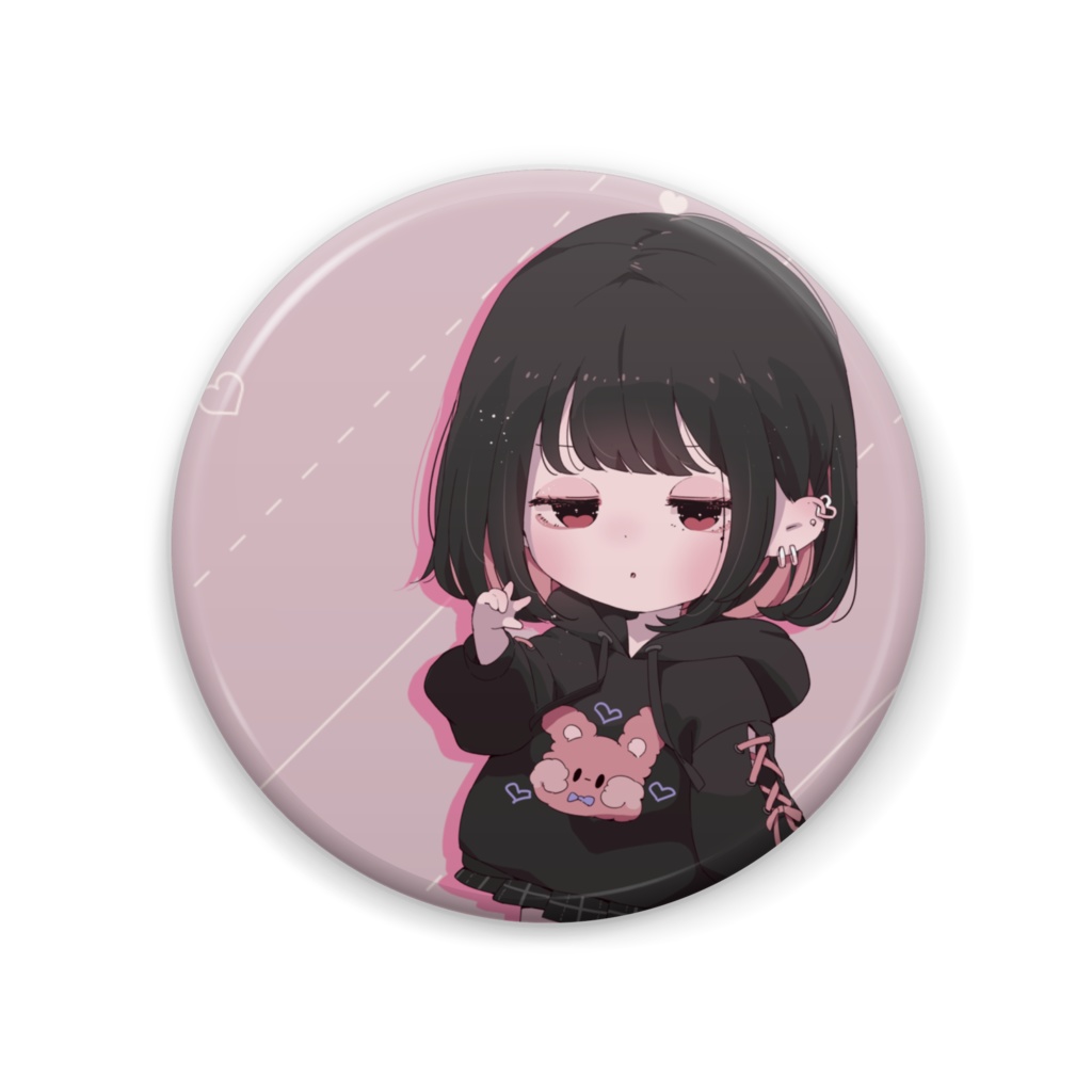 【Una】缶バッチ ミニキャラver.