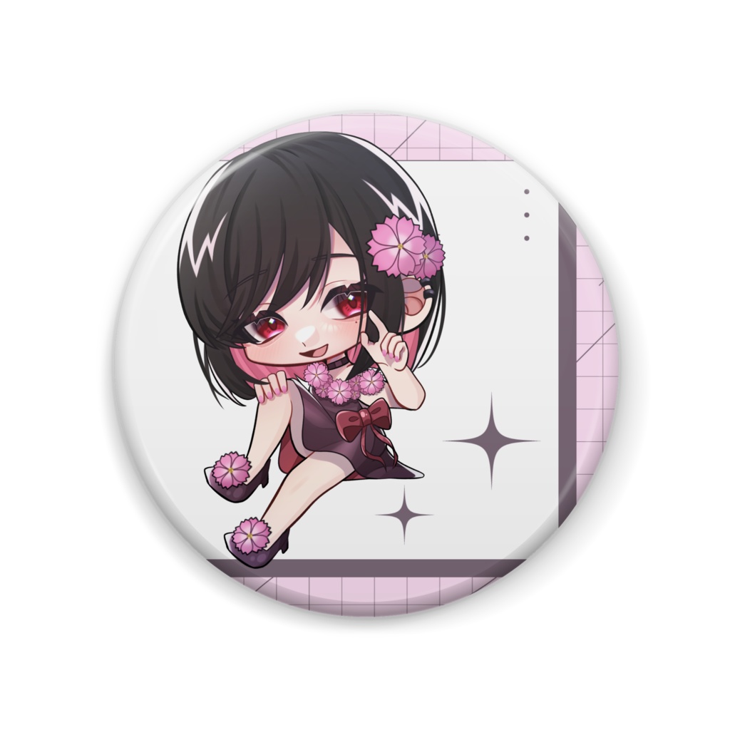 【Una】缶バッチ 2022誕生日ver.