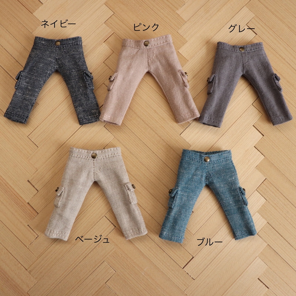 オビツ11 ＆ねんどーる　パンツ受注製作(濃いピンク追加)