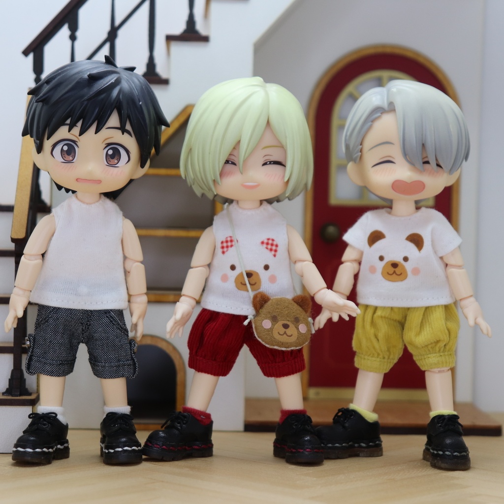 くまTシャツとくまランニングと無地ランニング　受注　　