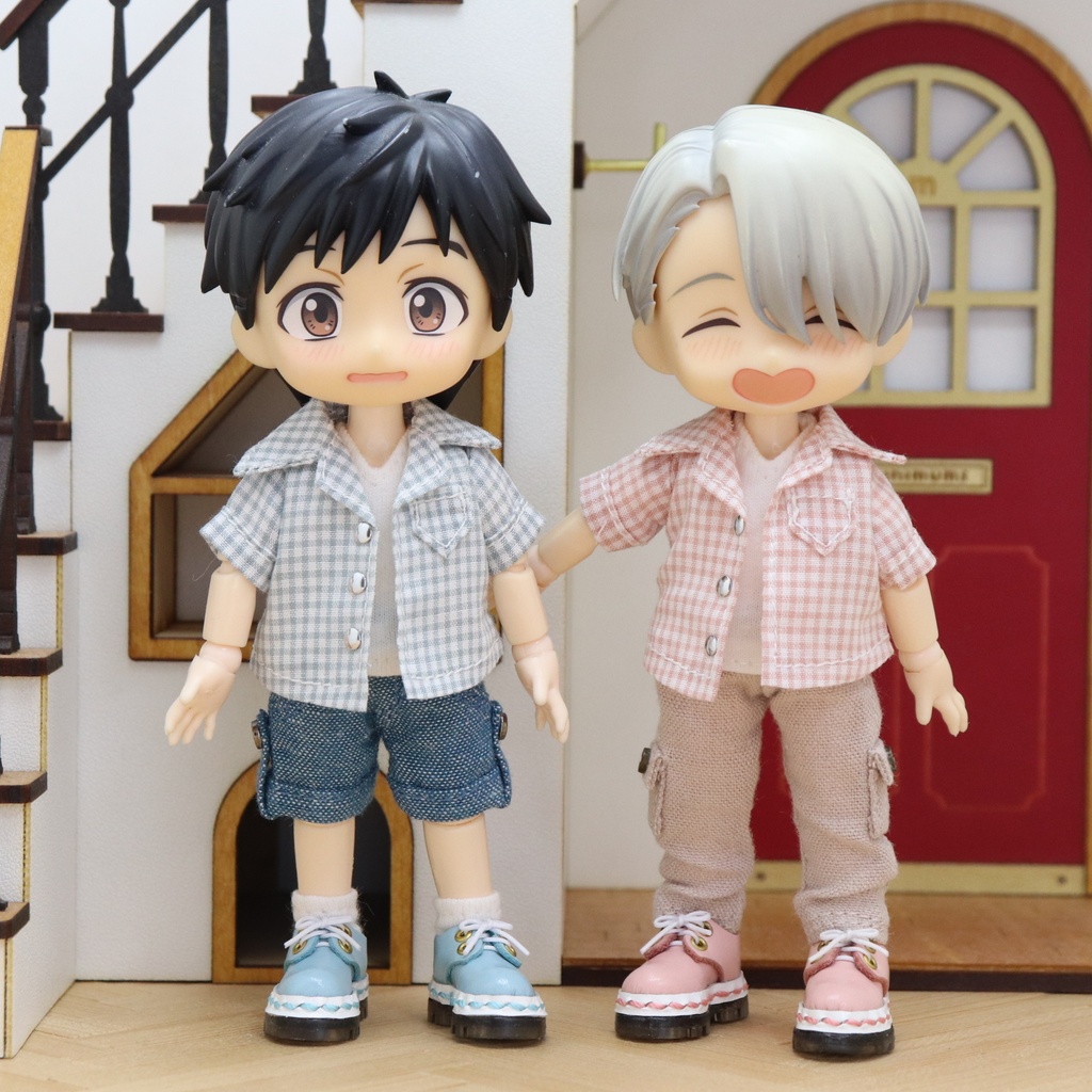 羽織シャツセット　2種