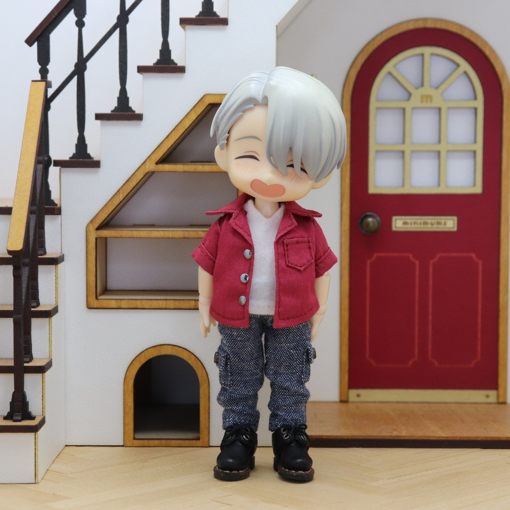 羽織シャツセット　無地　受注製作