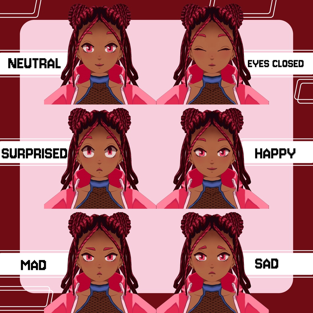 【VRoid / VRM model】 Mizy