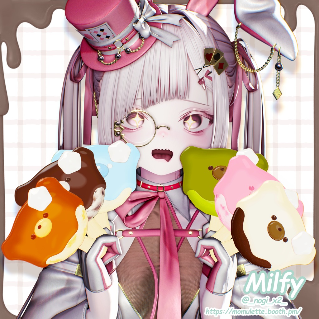 【MA対応】くまちょこあいすちゃん!🐻🍦【ねこちょこあいす追加対応予定】