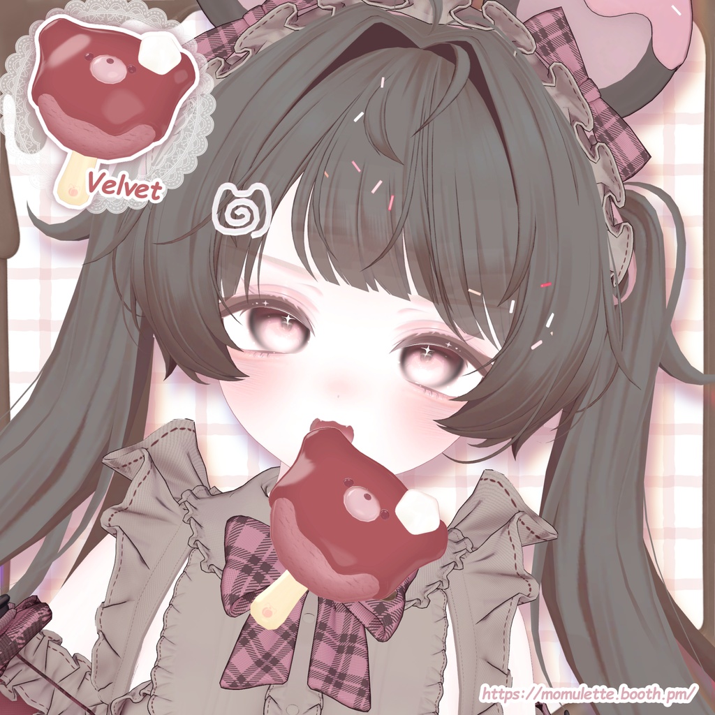 【MA対応】くまちょこあいすちゃん!🐻🍦【ねこちょこあいす追加対応予定】