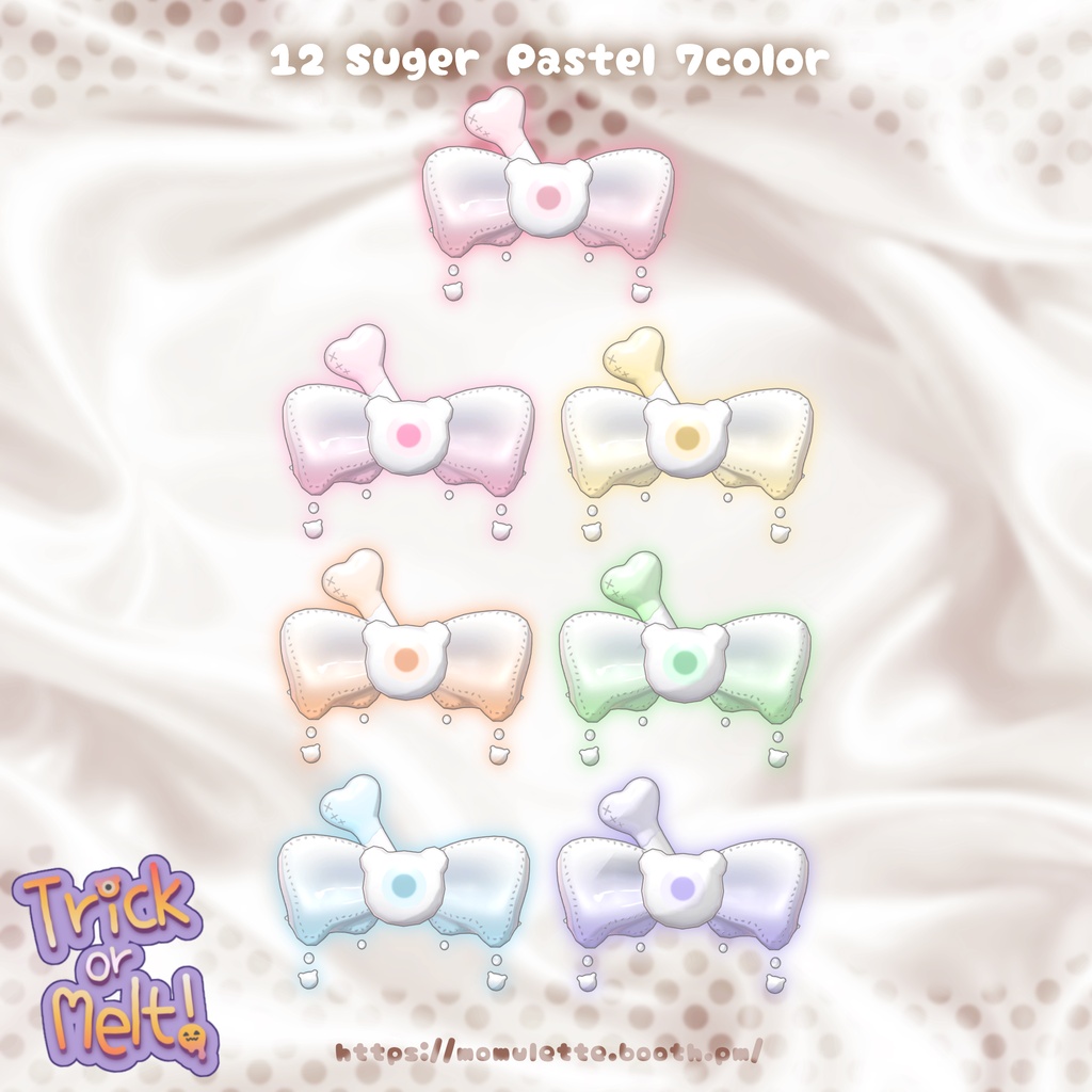✨50%OFF SALE✨【Trick or Melt!🎀💧】ハロウィンモチーフ🎃🦴ヘアアクセサリー