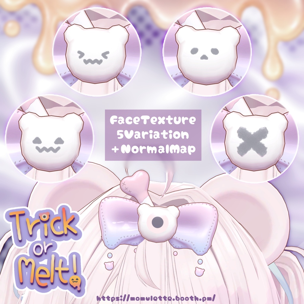 ✨50%OFF SALE✨【Trick or Melt!🎀💧】ハロウィンモチーフ🎃🦴ヘアアクセサリー