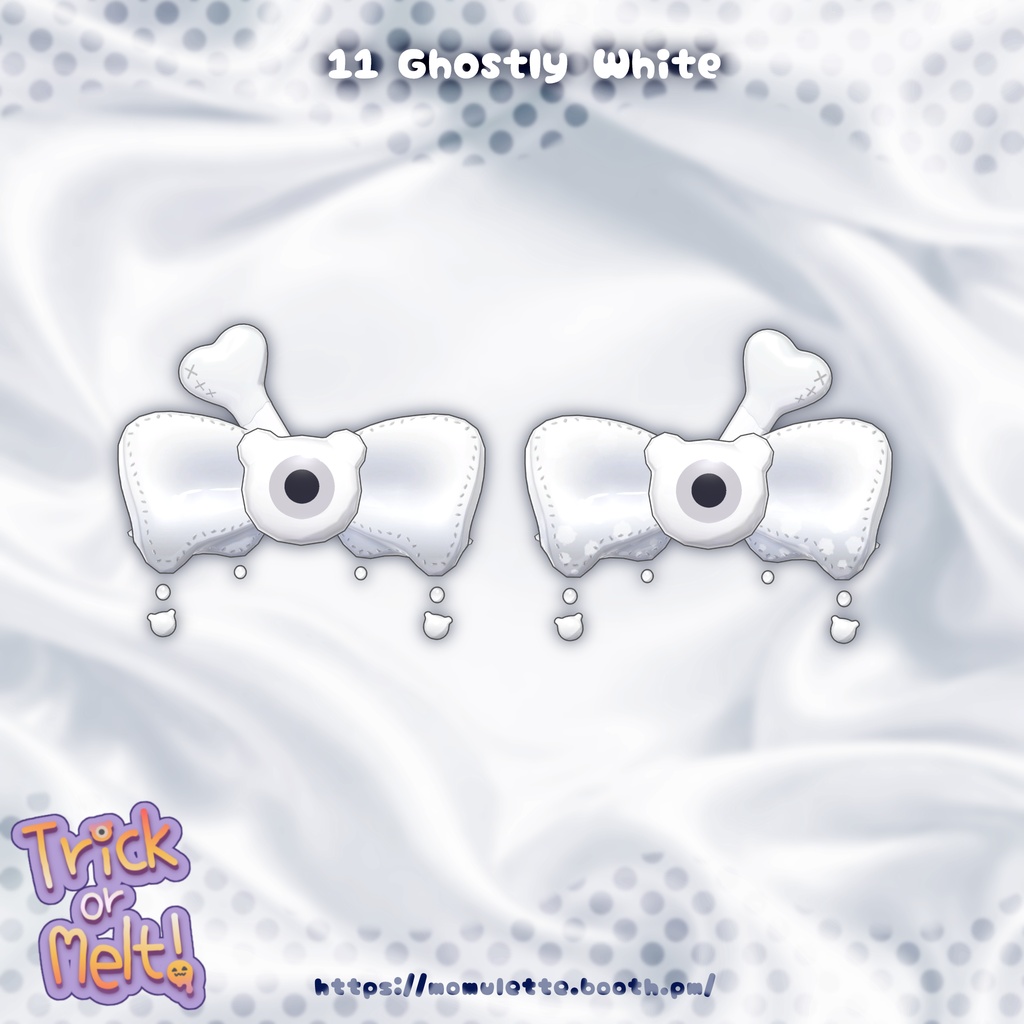 ✨50%OFF SALE✨【Trick or Melt!🎀💧】ハロウィンモチーフ🎃🦴ヘアアクセサリー