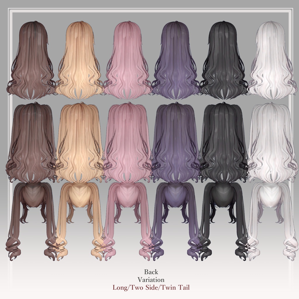 【PB対応】3Way Two Side Twin