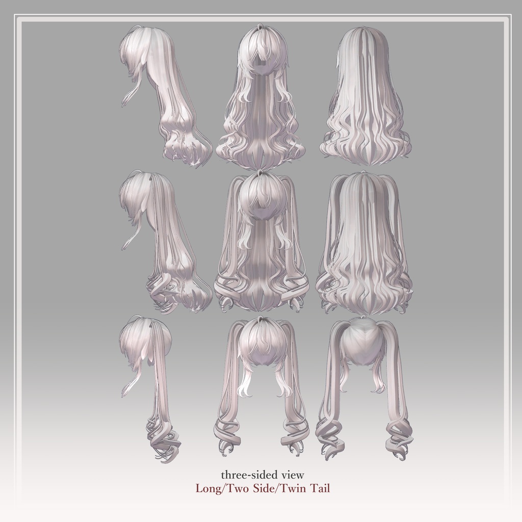 【PB対応】3Way Two Side Twin