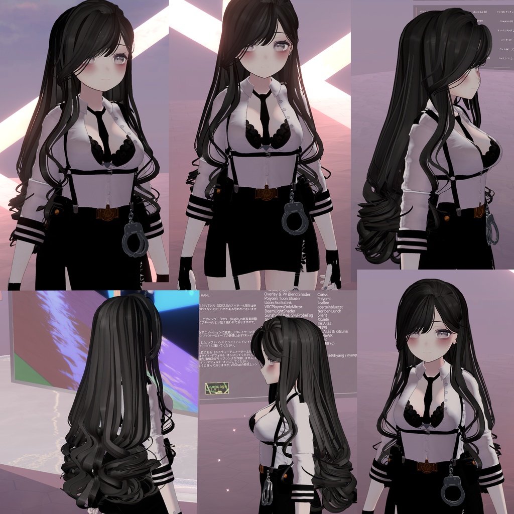 【PB対応】Long Wave Hair【3Bangs】