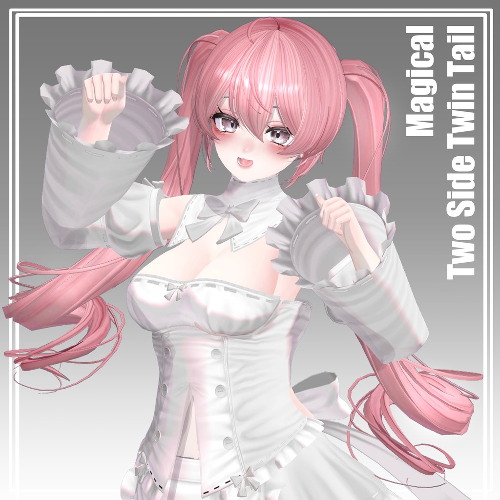 【VRC想定】2Way まじかるツーサイドツインテール