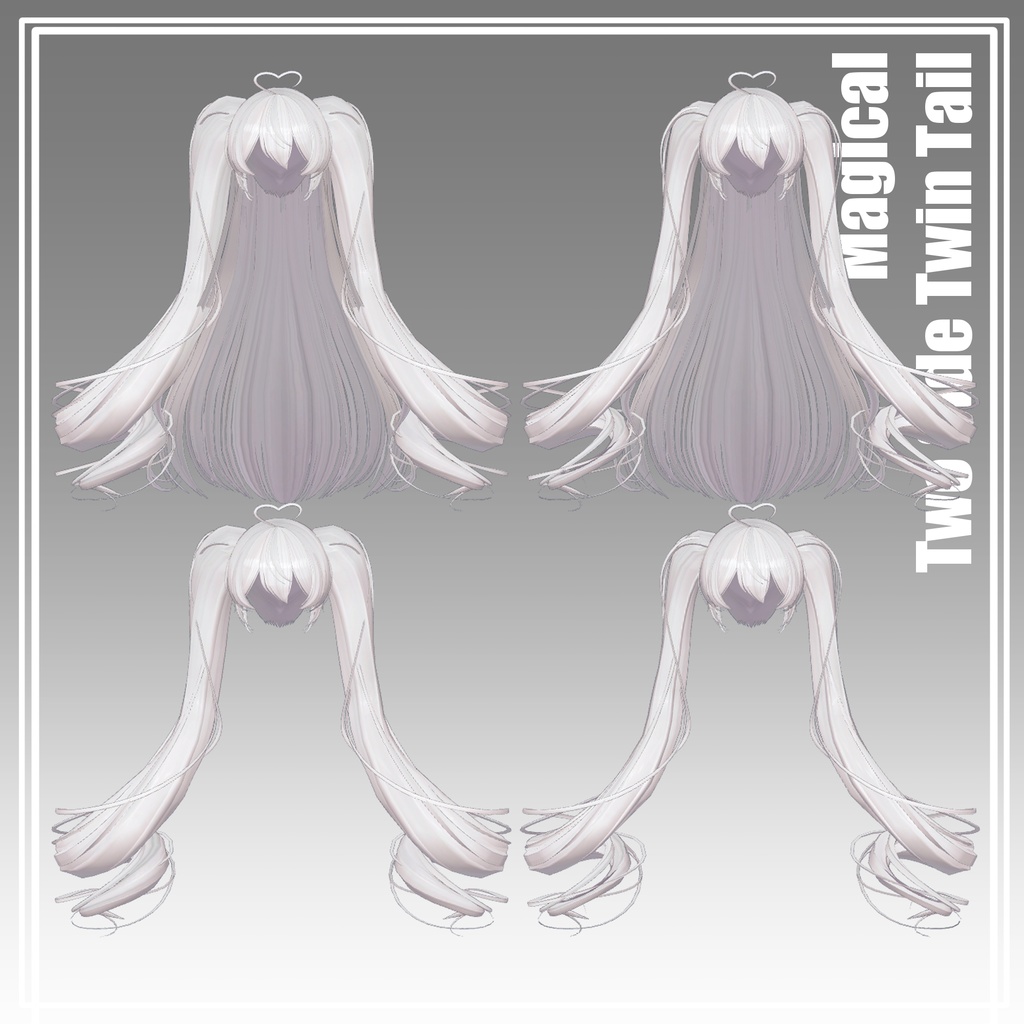 【VRC想定】2Way まじかるツーサイドツインテール