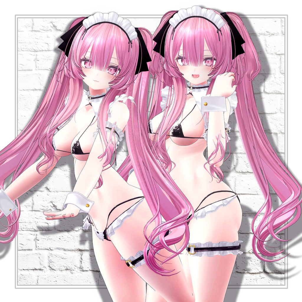 【VRC想定】3way×3 Shih Tzu Hair