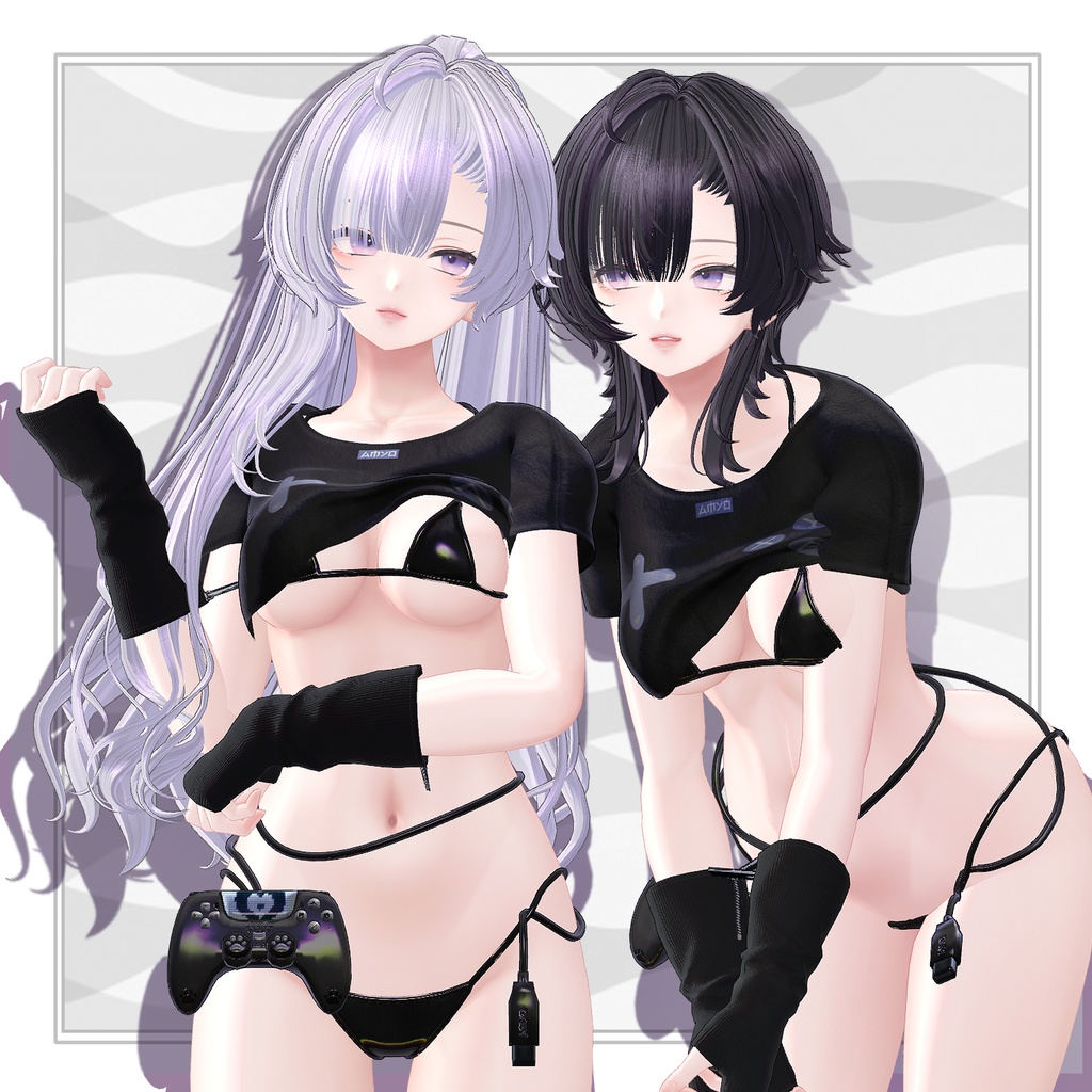 【VRC想定】3way+2 PWS Hair pack