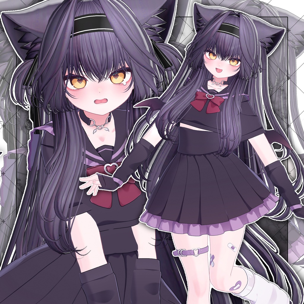 【VRC想定】The Aristocats Hair