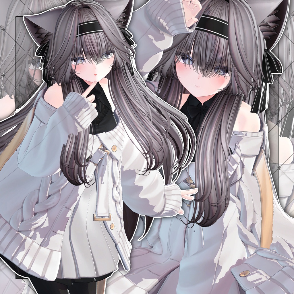 【VRC想定】The Aristocats Hair