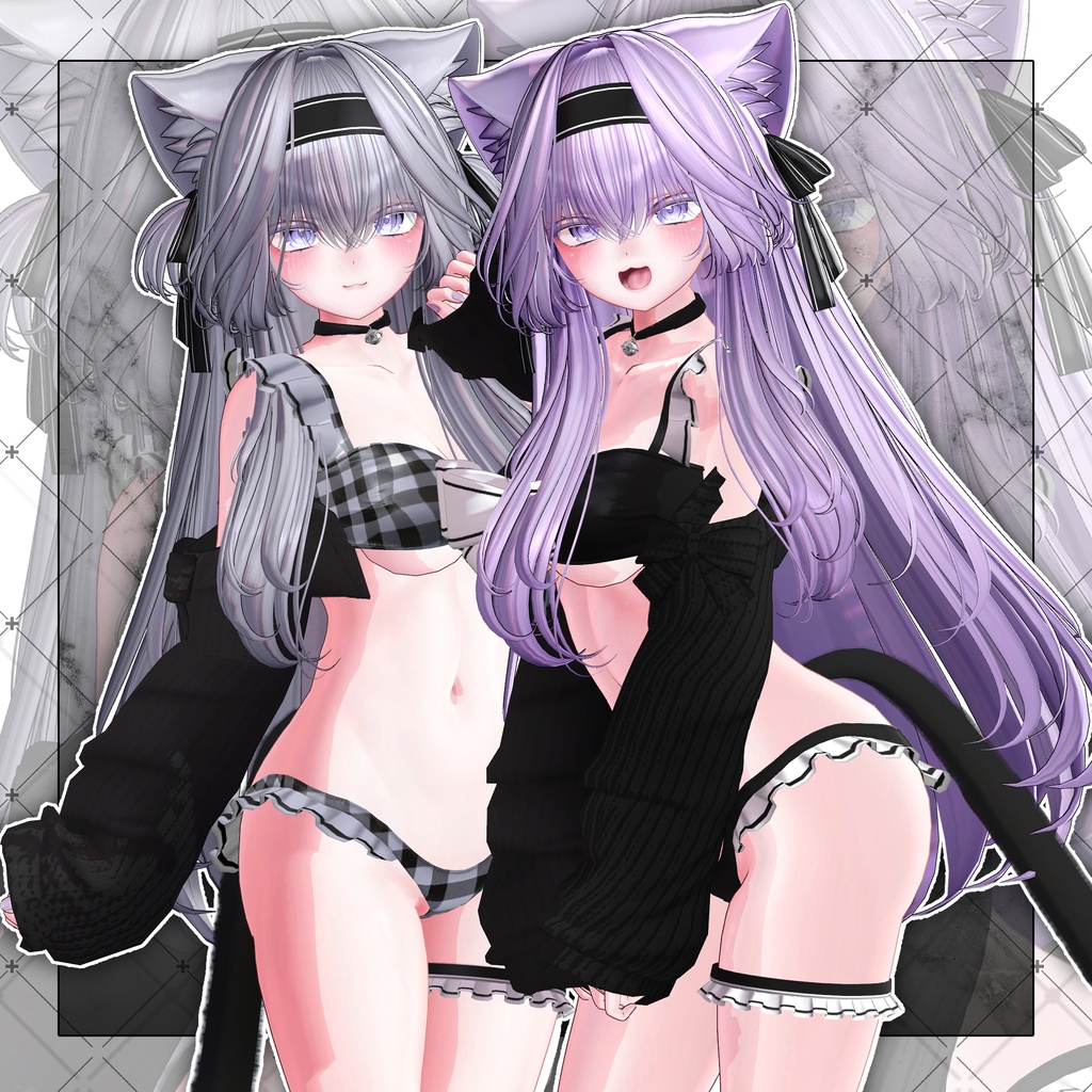 【VRC想定】The Aristocats Hair