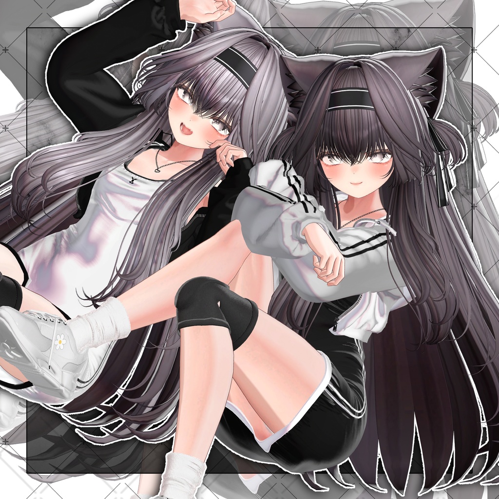 【VRC想定】The Aristocats Hair