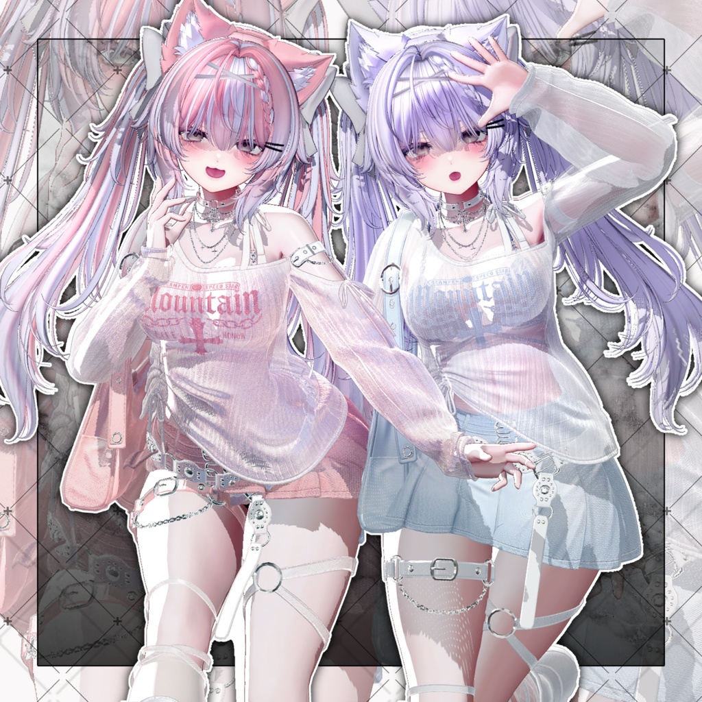 【VRC想定】Rabid Wolf Twin tail