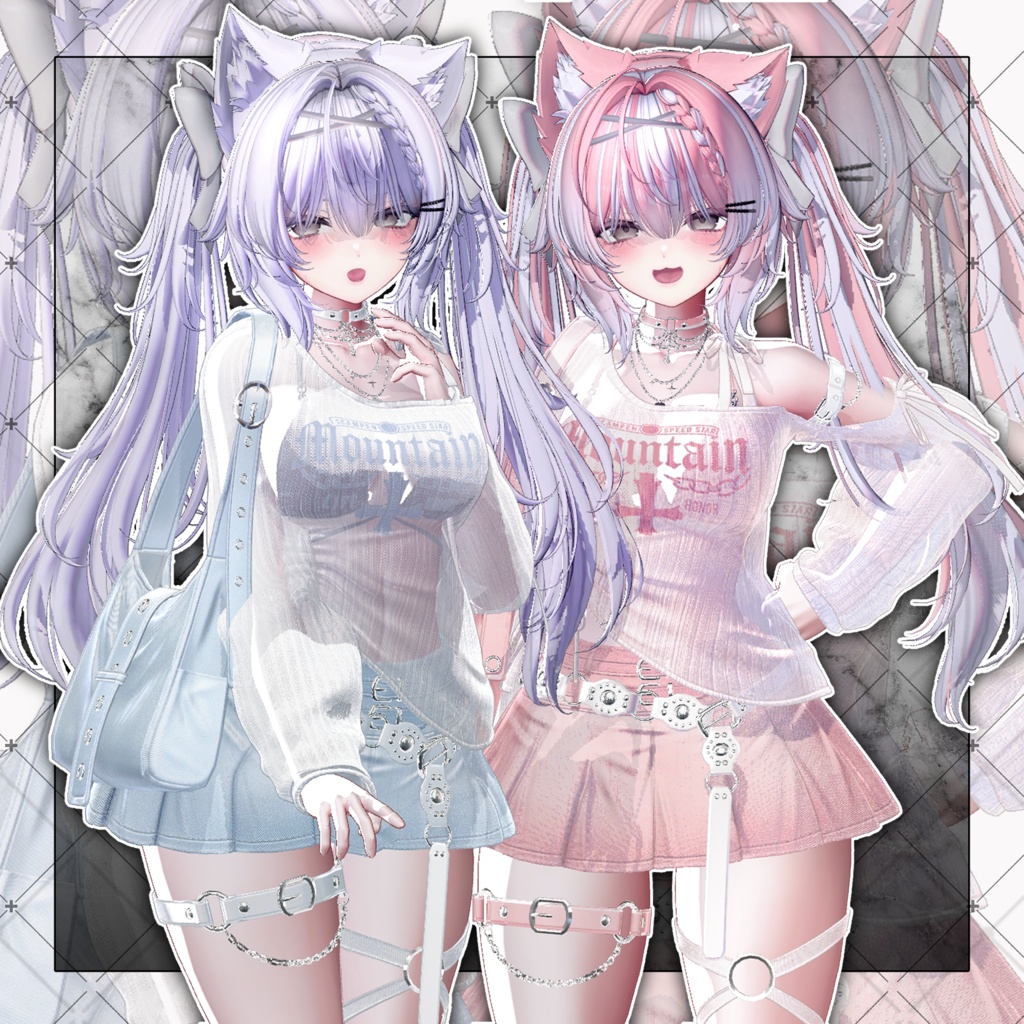 【VRC想定】Rabid Wolf Twin tail