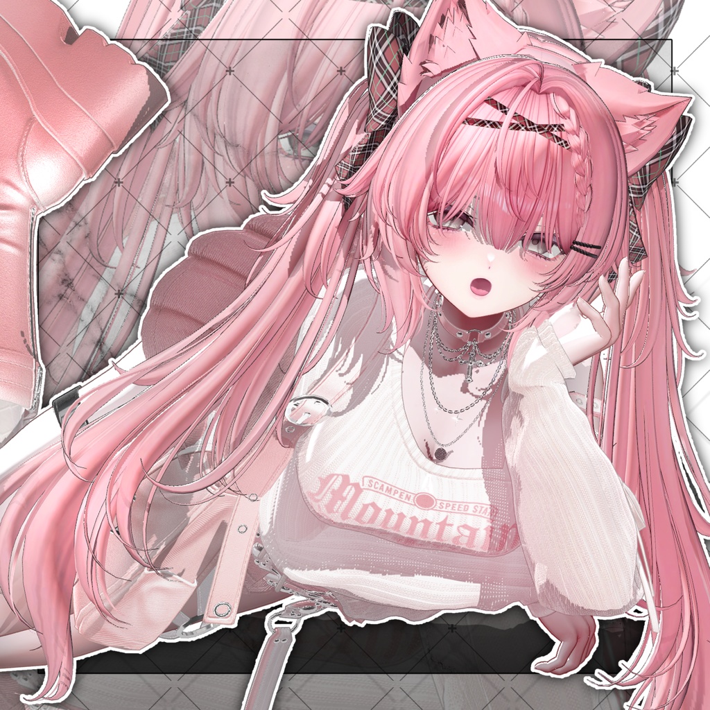 【VRC想定】Rabid Wolf Twin tail