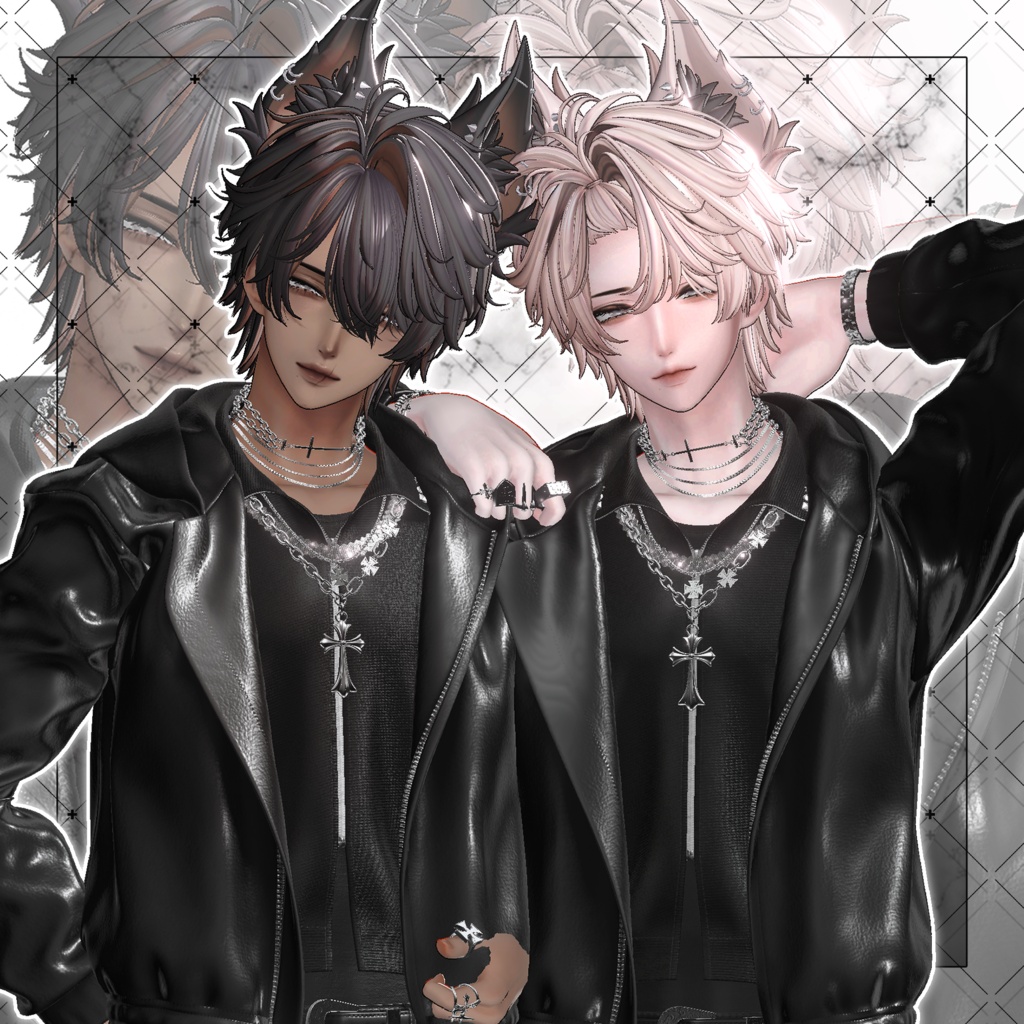 【VRC想定】Doberman Short Hair
