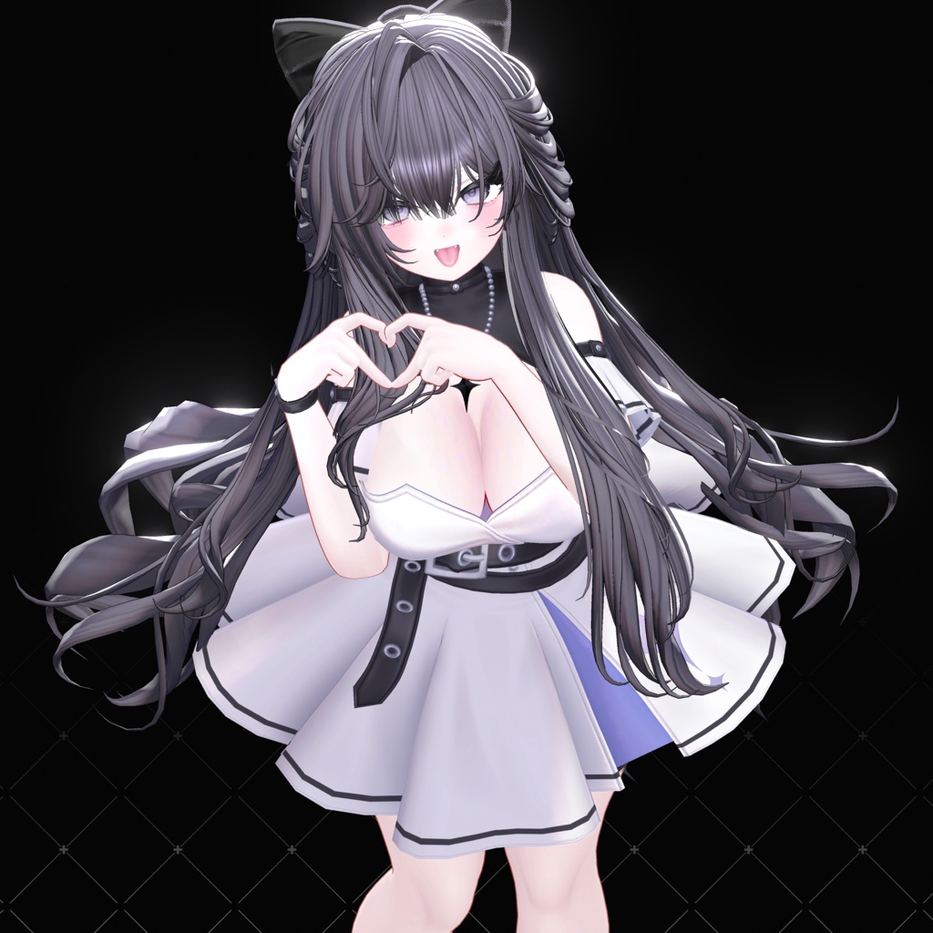 【VRC想定】Pure Pony and Long Hair